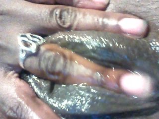 Playing in my wet hot pussy..