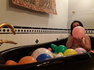 Bathtub Balloon JOI