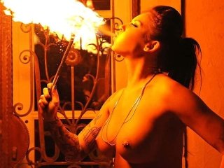 Inked Fantasies Come True With Horny Pyromaniac Milf Daniela