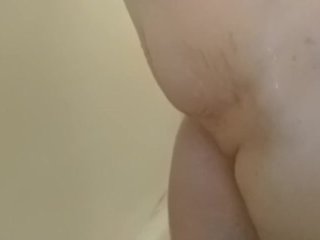 Hot water running down my body