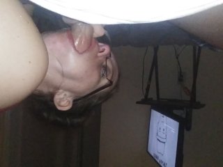 Perfect BJ from Nieghbors wife, I SOAK her tits, talented sucking perfectly