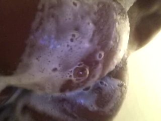 In The Tub Rubbing My Pussy