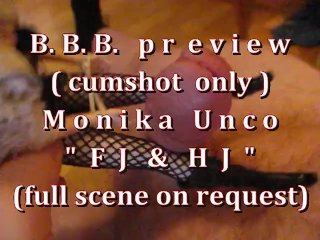 B.B.B.preview Monika Unco "FJ & HJ" no Slo-Mo AVI highdef (cumshot only)