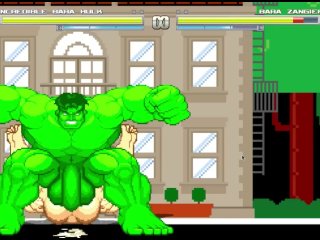 Hulk fucks Zangief