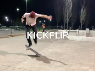 22 tricks at 22, skating flatground at my local park