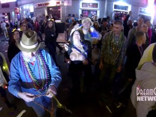 Home Video Of Wild Mardi Gras Street Party