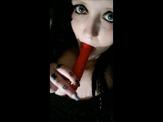 "Oral Fixation" - A Snapchat compilation with my toy, fingers, and blunts