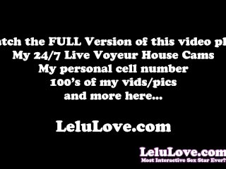 Lelu Love-Closeup Asshole Puckering With Anal Plug