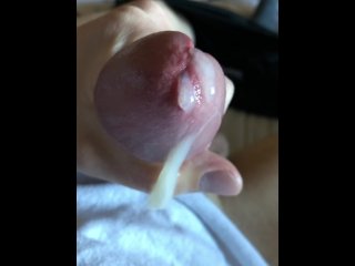 Playing with myself and precumming