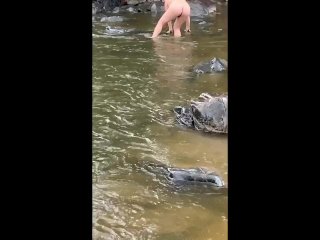 Nude Beach Hiking and River Crossing