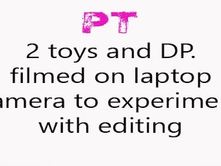 Porn Tonya and 2 toys - DP