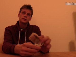 Bigstr - Skinny guy fucked in pov for extra cash to pay his debts