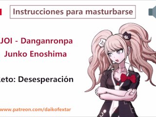 Audio JOI hentai español. Junko Enoshima de Danganronpa, Instrucciones...