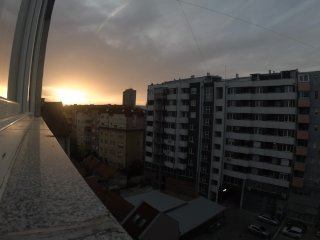 Ultra-wide 4K Cloudy Sunset Timelapse (log file)