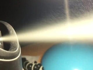 Slow-Motion deodorant squirt