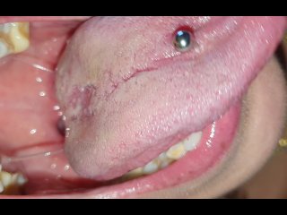 I'm going to eat you! Tongue fetish, vore, spit and drooling