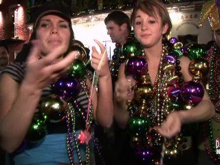 Mardi Gras Is In Full Swing With Girls Flashing Everywhere