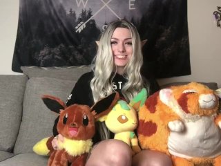 Kawaii girlfriend asks you about your day/cuddles stuffies in your hoodie