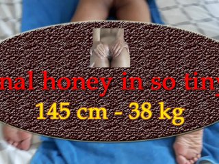 AnalHoneyInSoTiny - Ass exploration and anal oil preparation with teasing