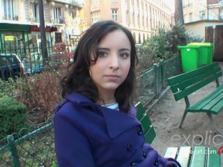 He meets this French teen in the street and fucks her in the ass