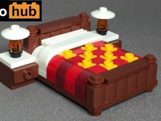 Every man's dream: a Lego bed