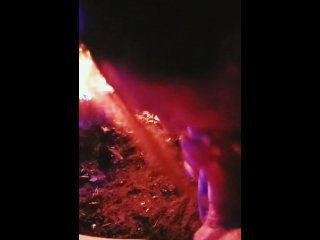 Fire blowjob and fuck outdoor sex amateur