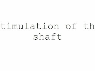 masturbation techniques for men. stimulation of a shaft. adk.