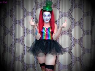 Sexy Clown Humiliates Your Lil' Dick (SPH, Female Domination, Laughing)