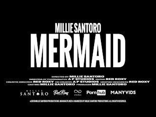Millie Santoro in Mermaid - Music Video Feat. MYSTXRVL