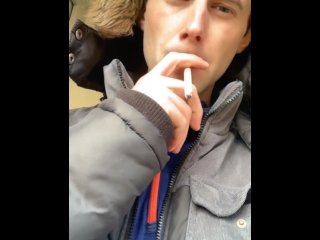smoking Brit 