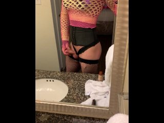 Sissy Whore Trans Fetish Hotel Cuck Selfie Amateur Fun
