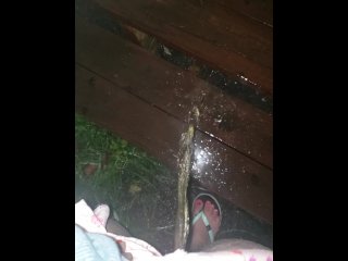 Late Night Piss On Neighbors Front Porch