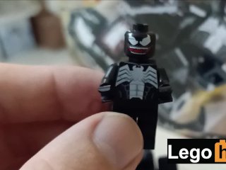 Venom Spiderman Lego car