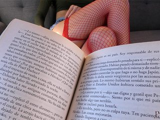 I read the book but her Feet seduced me with Footjob and I cum in her Mouth