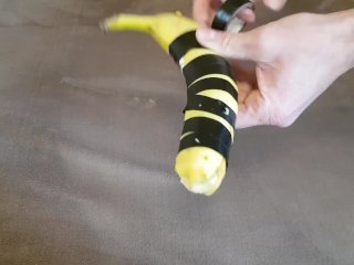 How to make toy vagina at home (banana)