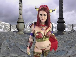 Sexy Redhead Tana Lea Seduces Whorecraft Warrior