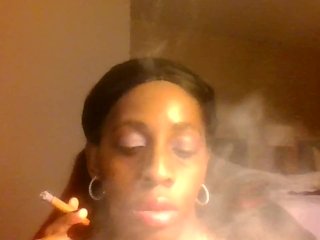 Ebony Smoke session Goddess Rhaivyn