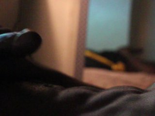 Hot uncircumcised guy jerks off and cums slow and hard