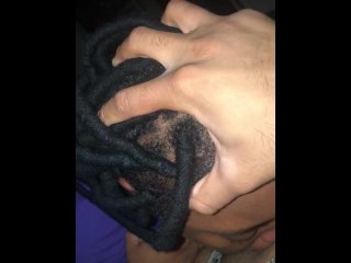 Troglodyte Cock Slams Black Woman’s Mouth