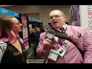 Vicky Vixxx with Jiggy Jaguar AEE 2019 Interview Las Vegas NV Hard Rock