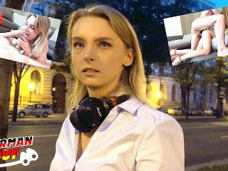 GERMAN SCOUT - CUTE COLLEGE CANDY SEDUCE TO FUCK AT PICKUP MODEL JOB