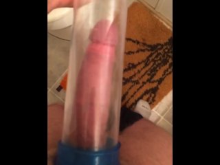 Pump jerk off 