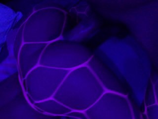 Neon Fishnets Made Me Cum All Over Her Ass (Full HD)