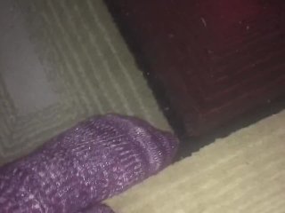 purple socks 