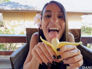 Naughty Danika shows her blowjob skills to get pounded