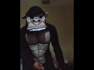 Wild Gorilla Ravages Ebony