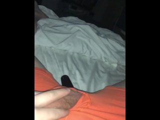 Jerking my cock before bed