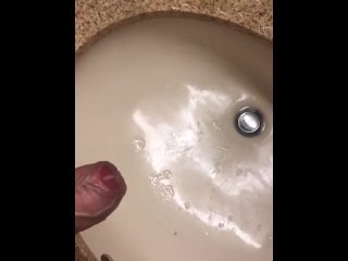 Shooting huge load 