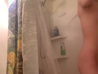 Spy on Cassie while she takes a shower 