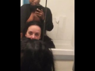 Bent over and fucked in friends bathroom preview